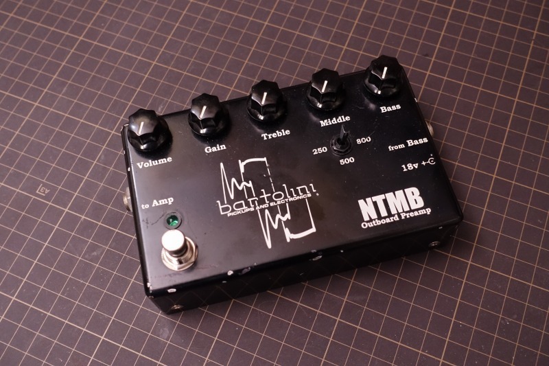 bartolini NTMB Outboard Preamp ベース用-