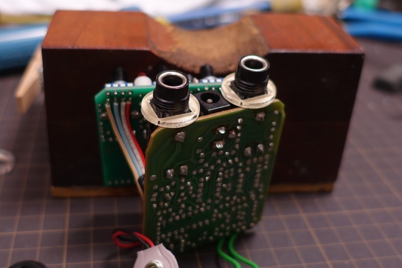Guyatone MD3 MICRO DIGITAL DELAY(配線直し・ケースの製作 Guyatone MD3 MICRO DIGITAL DELAY(配線直し・ケースの製作