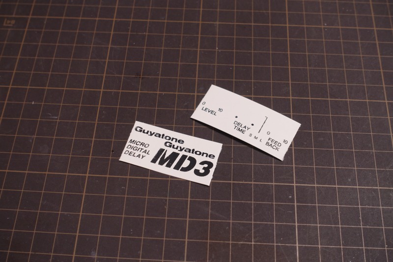 Guyatone MD3 MICRO DIGITAL DELAY(配線直し・ケースの製作 Guyatone MD3 MICRO DIGITAL DELAY(配線直し・ケースの製作