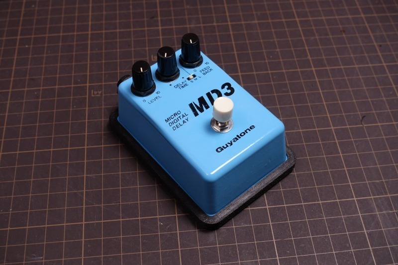 Guyatone MD3 MICRO DIGITAL DELAY（配線直し・ケースの製作）」: こ