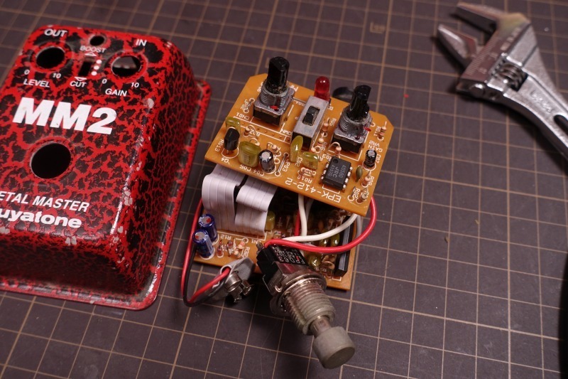 Guyatone MM2 METAL MASTER（ジャンク品の修理）」: こいち時間