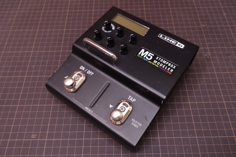 LINE6 M5 Stompbox Modeler（フット・スイッチ不良）」: こいち時間 ...