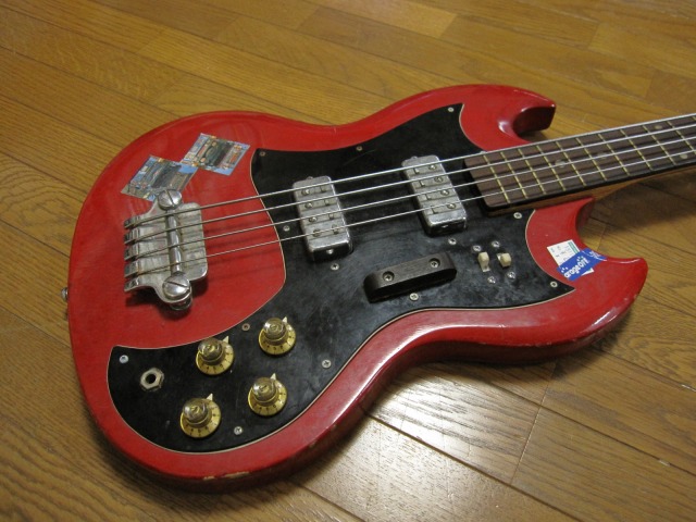 送料込み '70代国産ヴィンテージ Lyle ビザール系SG 送料込み